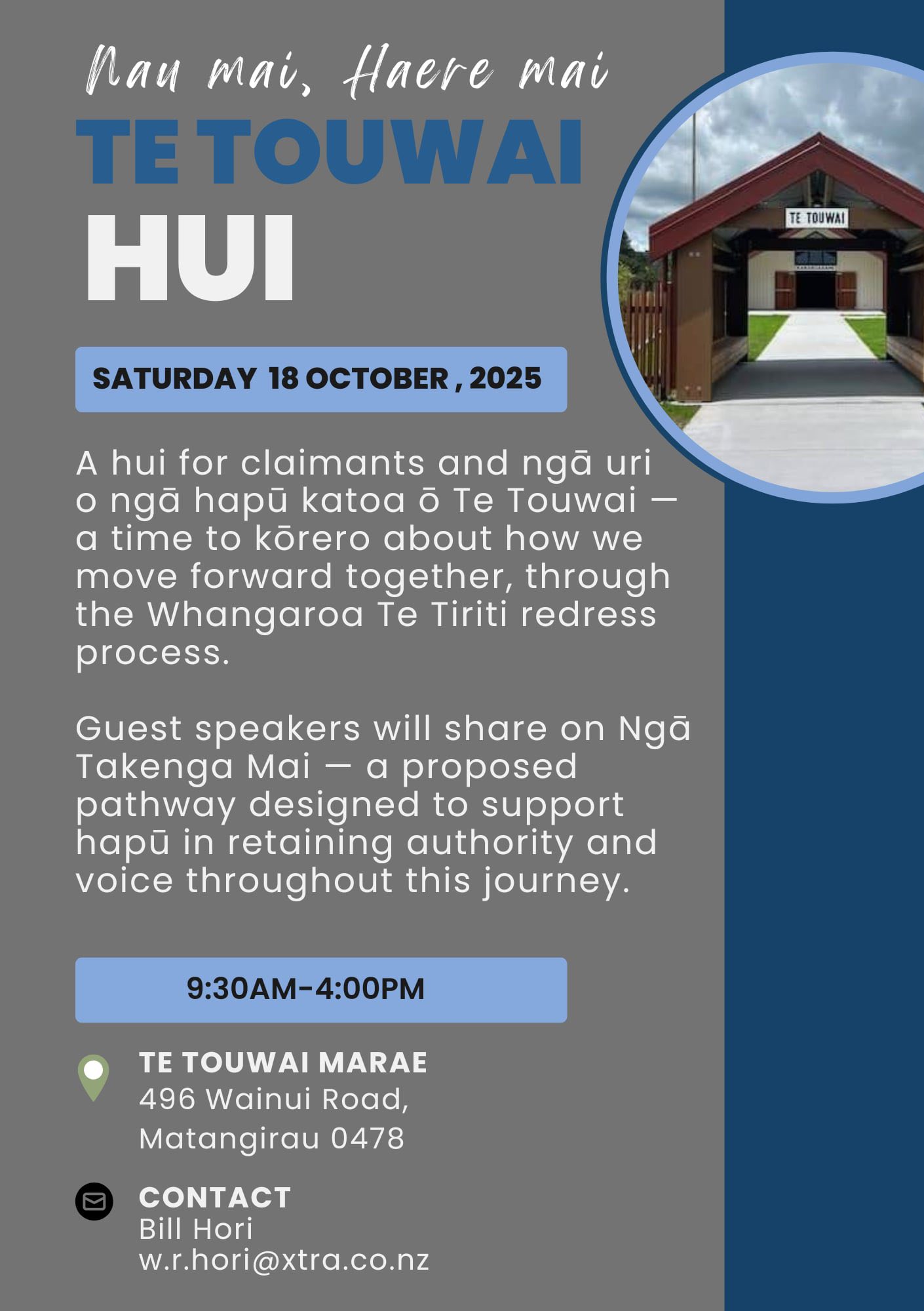 Te touwai hui ā hapū