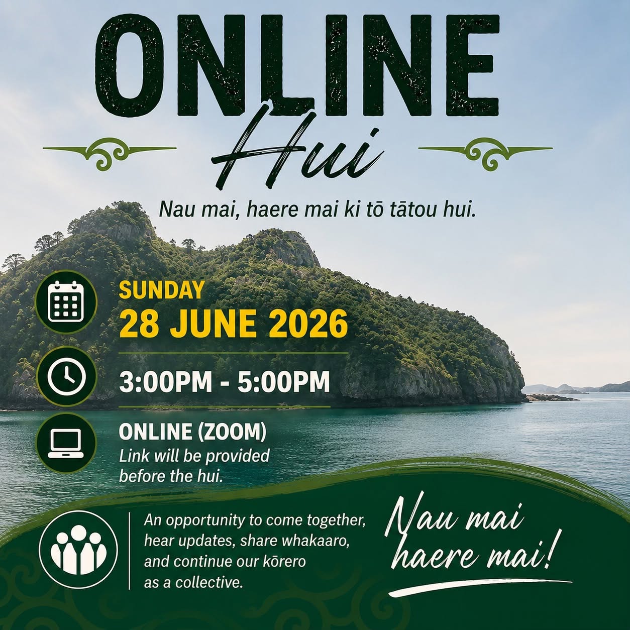 Pānui 28Jun26