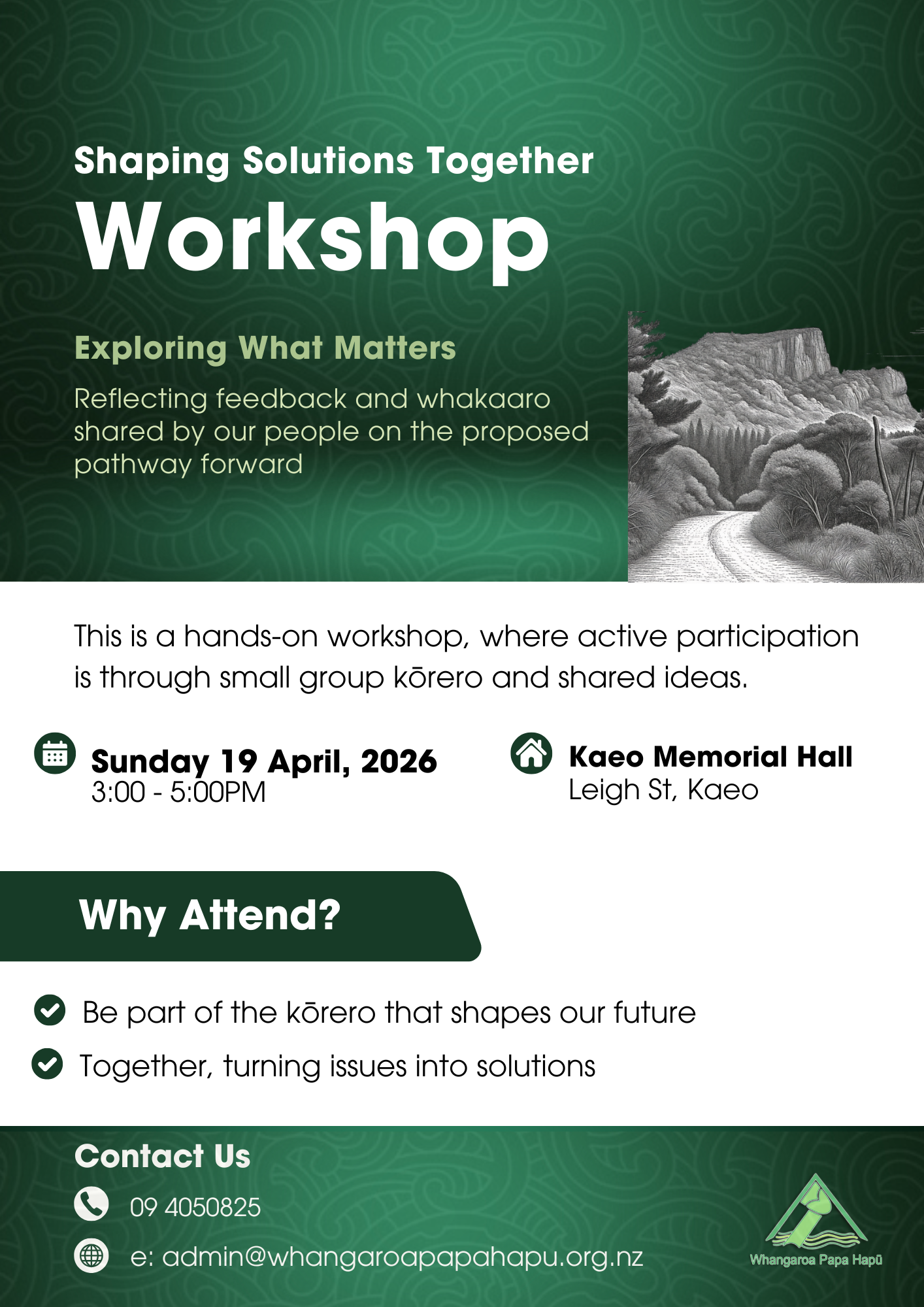 Workshop 19Apr26